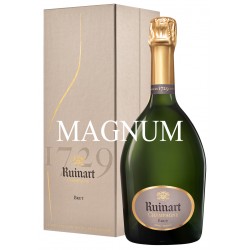 Magnum de Champagne R de Ruinart coffret luxe