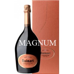 Magnum de Champagne Ruinart Rosé sous coffret Luxe