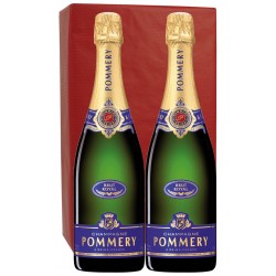 Coffret Champagne Pommery 2 bouteilles