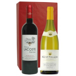 Coffret Vin Duo - Bordeaux et Bourgogne