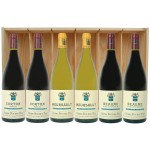 Caisse bois Grands Vins de Bourgogne Pierre Bourée Fils