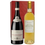 Coffret cadeau vin Sauternes et Nuits-Saint-Georges
