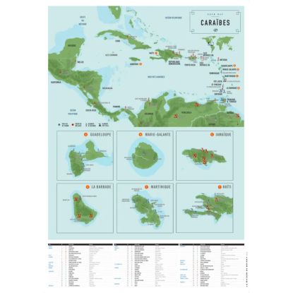 Carte des Rhums