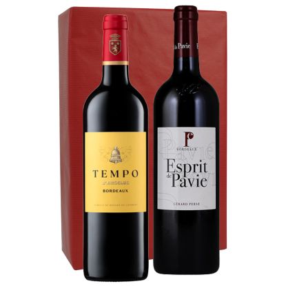 Coffret Vin Bordeaux – Angélus et Pavie