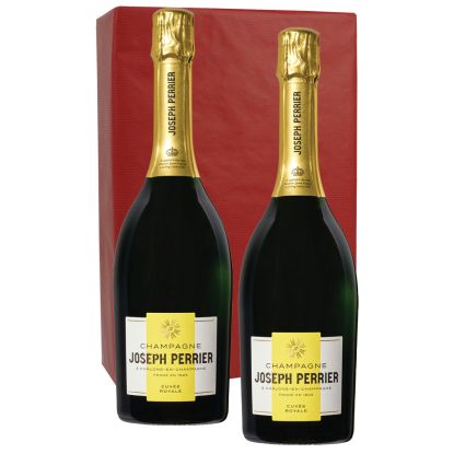 Champagne Joseph Perrier Cuvée Royale - Coffret de 2 