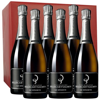 carton de 6 bouteille de champagne Billecart Salmon