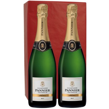 Coffret de 2 Champagne Pannier