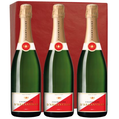 Champagne d'Armanville - Coffret de 3