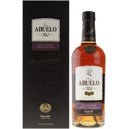 Rhum Abuelo 15 ans, coffret Napoléon