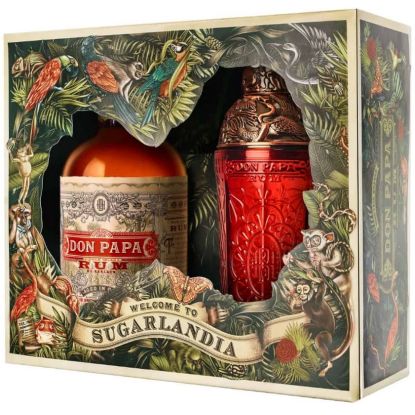 Coffret Rhum Don Papa 7 ans + Shaker