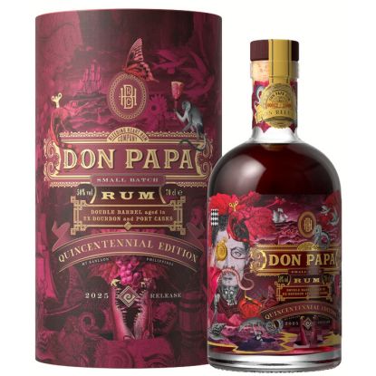 coffret Rhum Don Papa Quincentennial Edition
