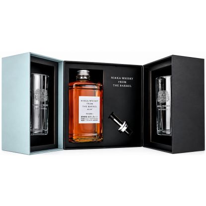 Coffret Cube Nikka From the Barrel + 2 verres