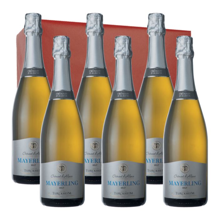 Crémant d'Alsace - Mayerling Brut - Carton de 6