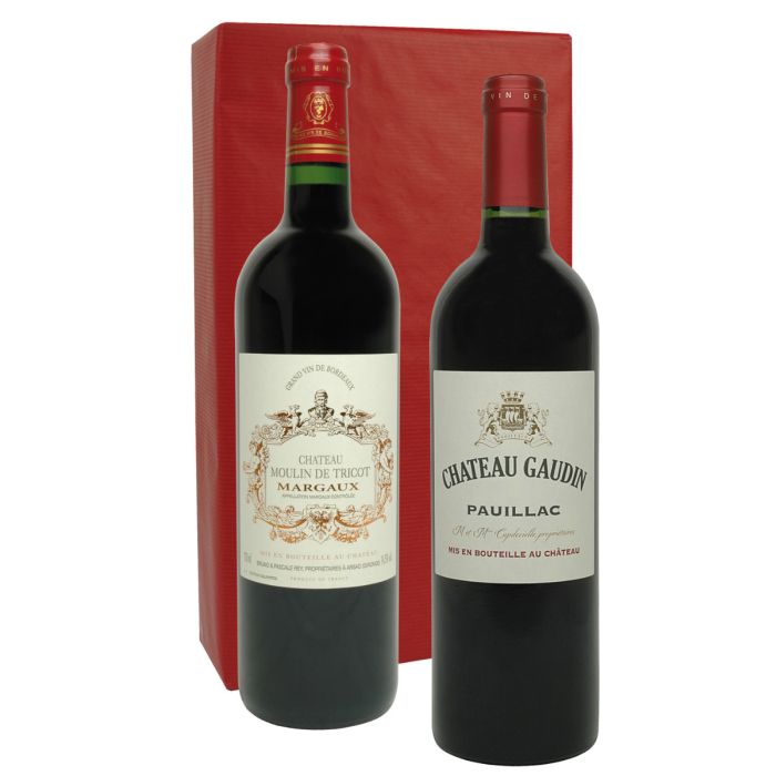 Margaux Château Moulin de Tricot et Pauillac Château Gaudin