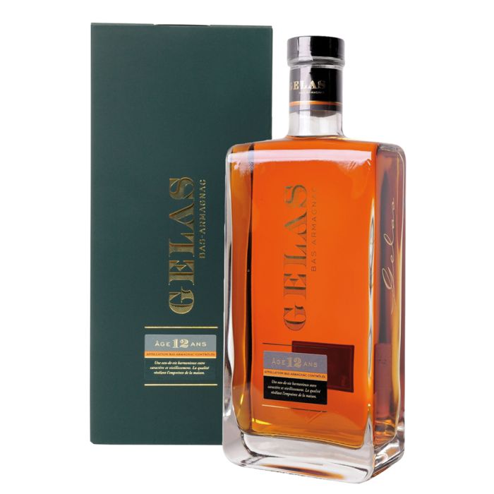 Bas-Armagnac Decanter Luxe 12 ans Gelas