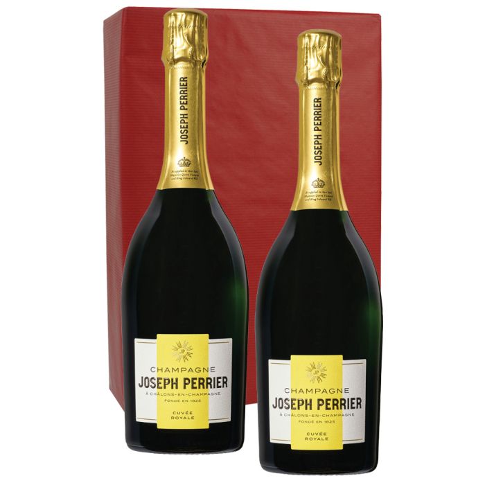 Champagne Joseph Perrier Cuvée Royale - Coffret de 2 