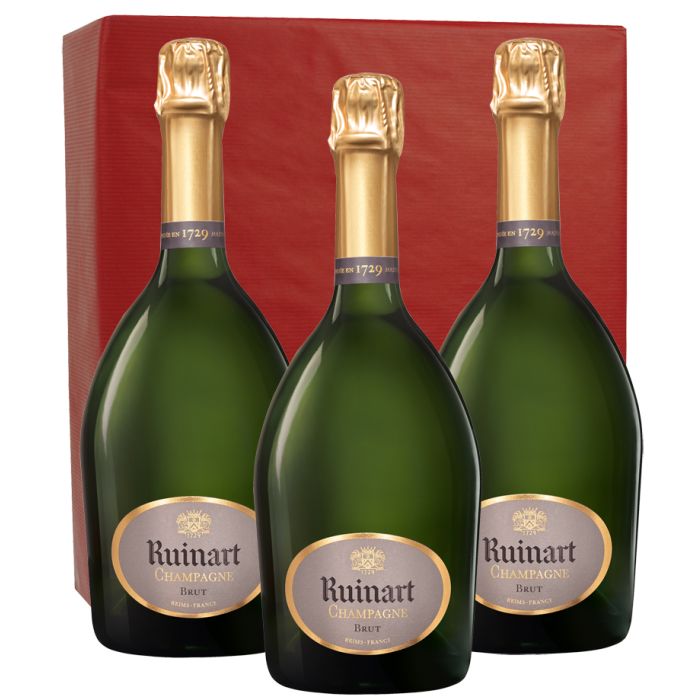 Champagne Ruinart - Carton de 3