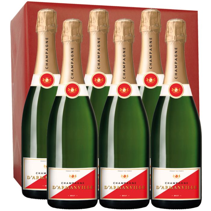 Champagne d'Armanville - Carton de 6