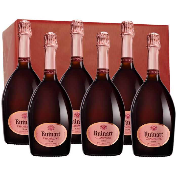 Champagne Ruinart Rosé - Carton de 6