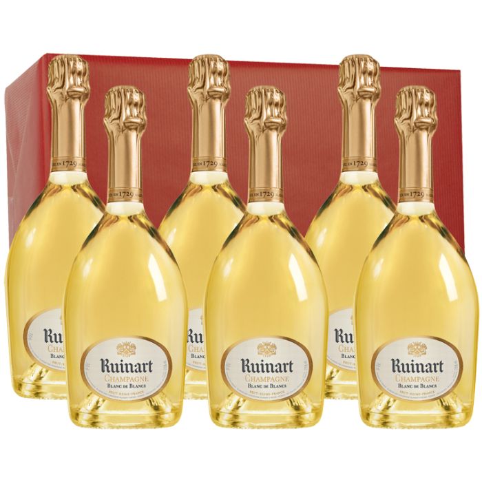 Champagne Ruinart Blanc de Blancs - Carton de 6