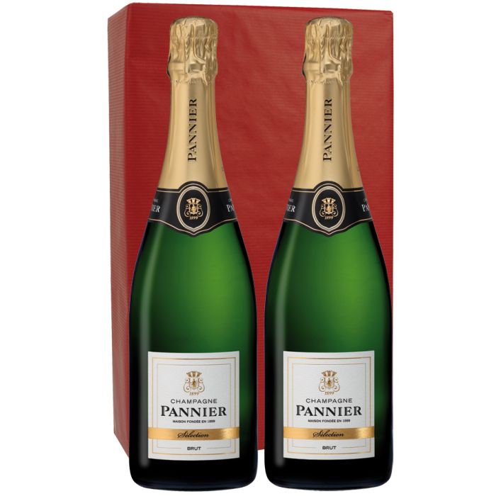 Champagne Pannier - Brut Sélection - Coffret de 2