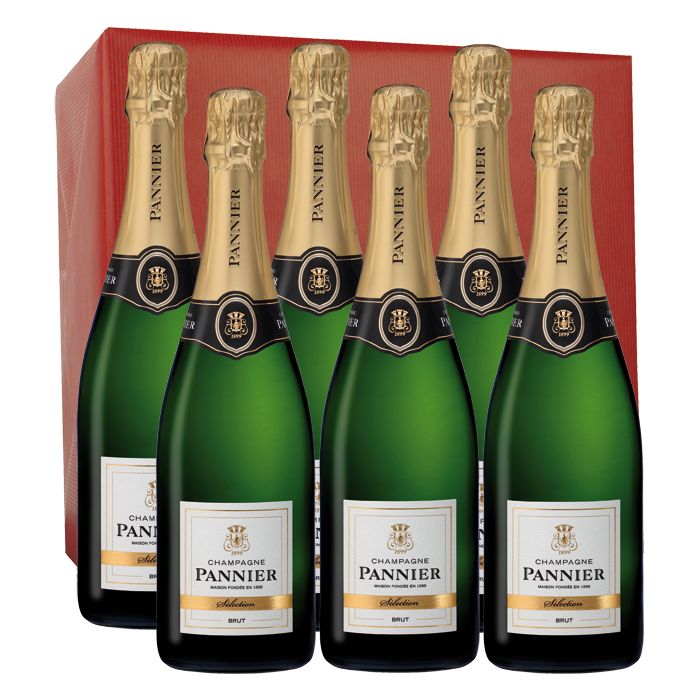 Champagne Pannier - Brut Sélection - Carton de 6