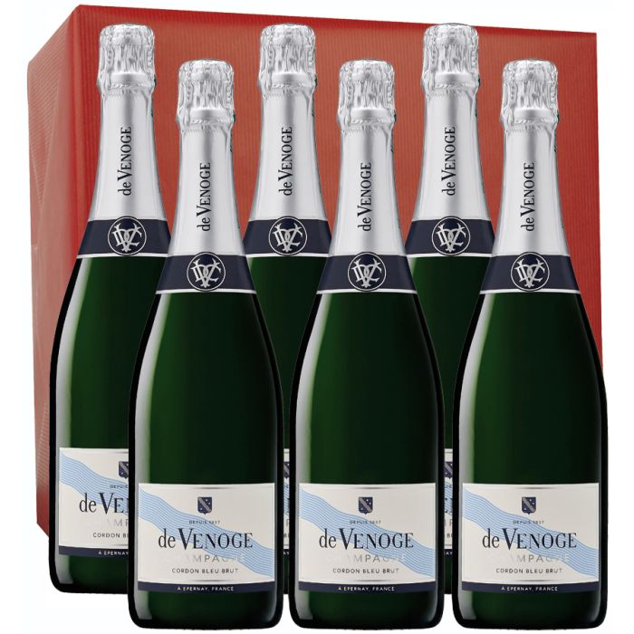 Champagne de Venoge - Cordon Bleu - Carton de 6