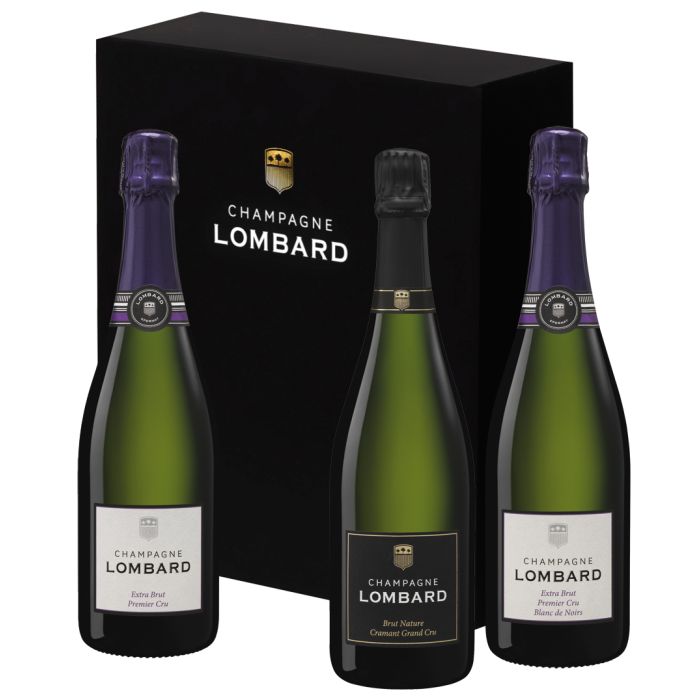 Champagne Lombard - Collection Prestige - Coffret de 3