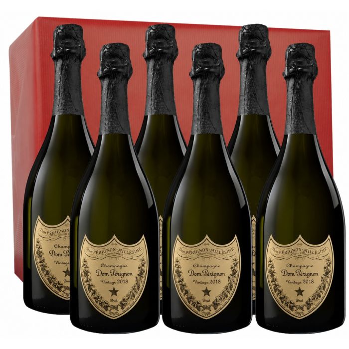Champagne Dom Pérignon Vintage 2018 - Carton de 6