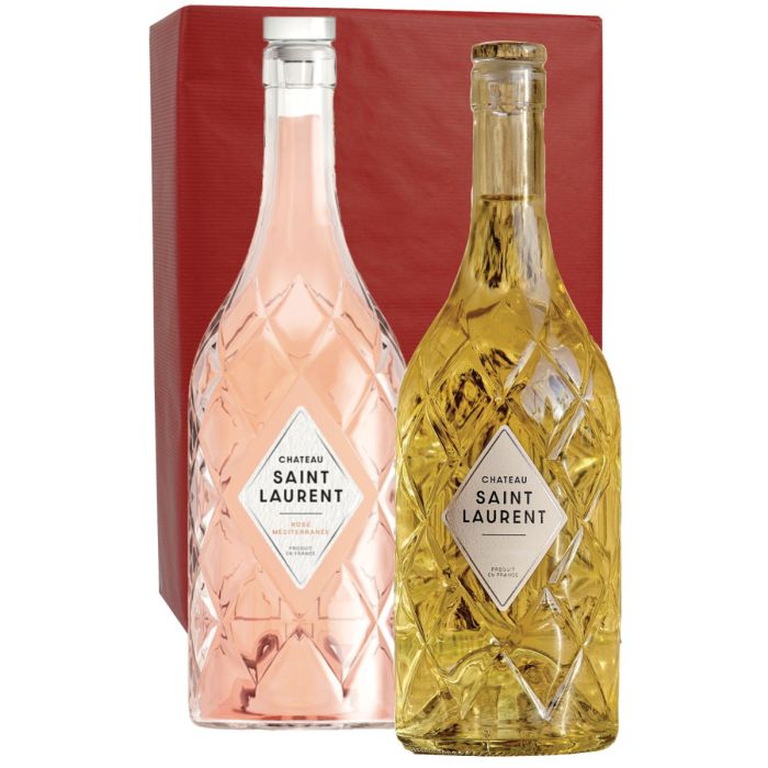 Coffret Tony Parker - Côtes du Rhône Blanc et Rosé - Château Saint Laurent