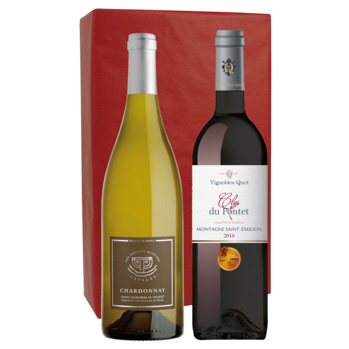 Montagne-Saint-Emilion et Chardonnay