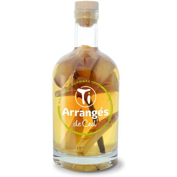 Rhum arrangé Pomme Gingembre - Les Rhums de Ced'