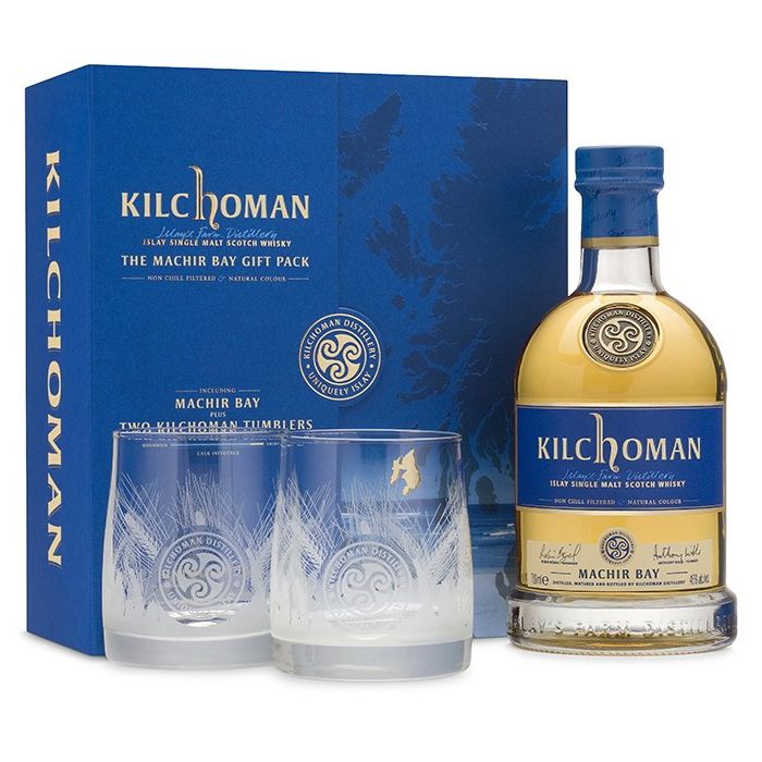 Kilchoman Machir Bay + 2 verres - Whisky Ecossais