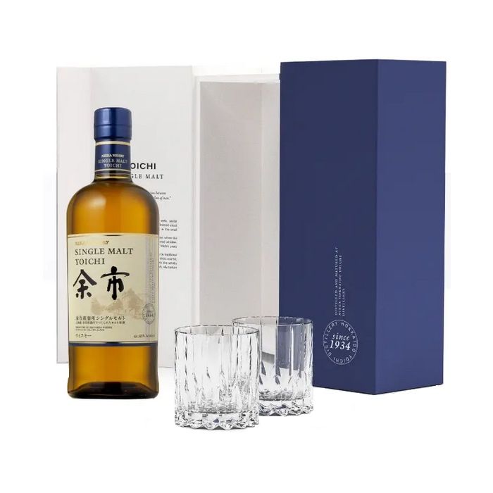 Yoichi Single Malt + 2 verres - Whisky Japonais
