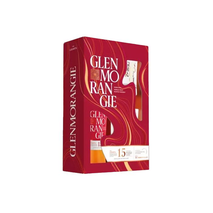Glenmorangie 15 ans - The Lasanta + 2 verres - Edition Limitée - Whisky Ecossais