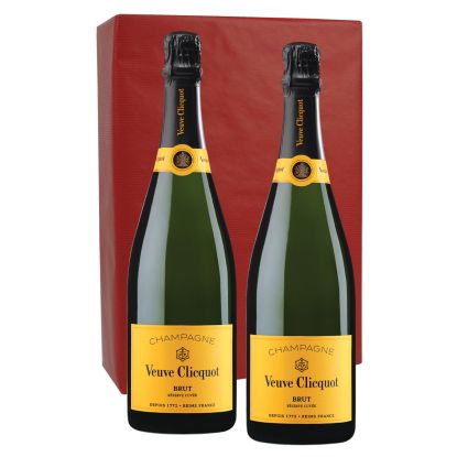 Champagne Veuve Clicquot Réserve Cuvée - Coffret de 2