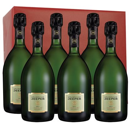 Champagne Jeeper Premier Cru - Brut Grand Assemblage - Carton de 6