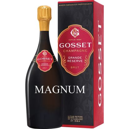 Magnum de Champagne Gosset - Grande Réserve Brut (150cl) sous coffret Gosset
