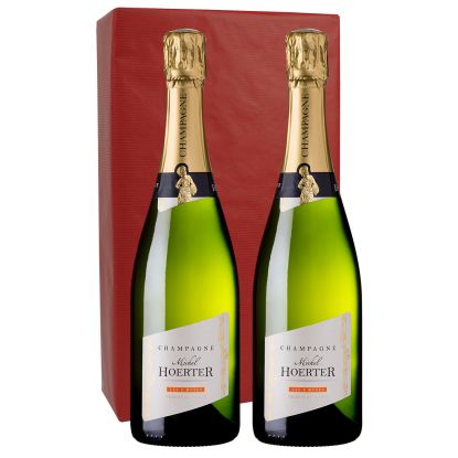 Champagne Michel Hoerter - Les 3 Muses Brut - Coffret de 2