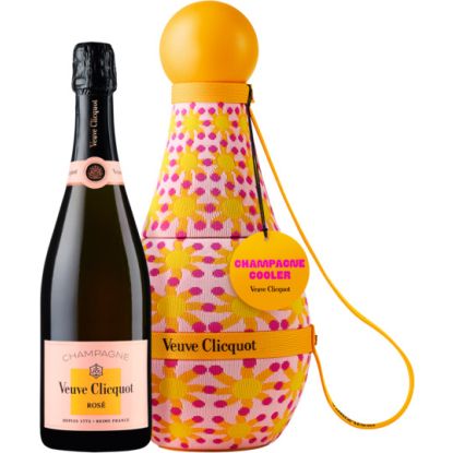 Champagne Veuve Clicquot Cooler Brut Rosé – Édition limitée Yinka Ilori