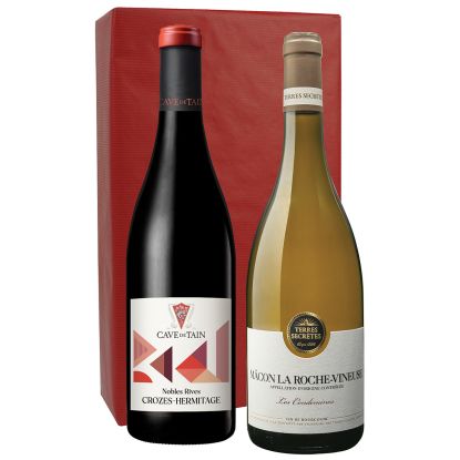 Crozes-Hermitage et Mâcon-La-Roche-Vineuse