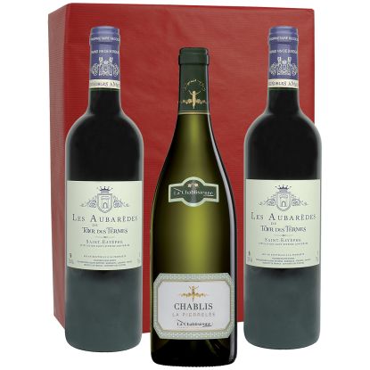 Saint-Estèphe et Chablis en Coffret