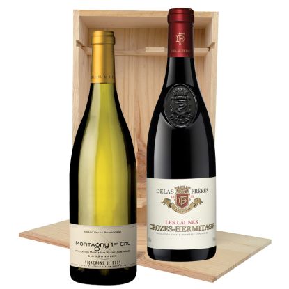 coffret Crozes-Hermitage Delas et Montagny 1er Cru