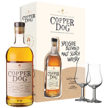 Copper Dog + 2 verres - Speyside - Whisky Ecossais