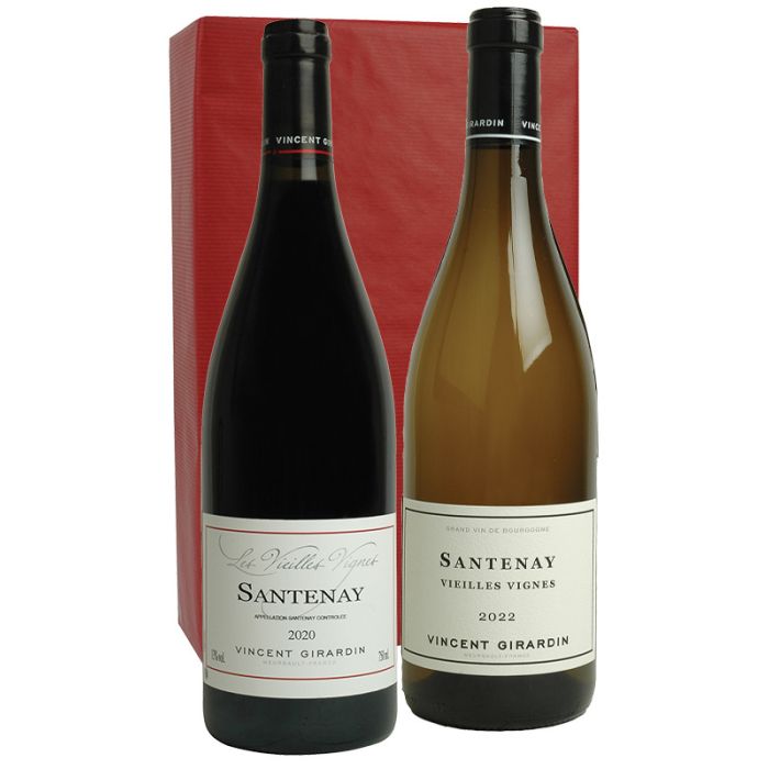 Coffret Santenay Rouge & Blanc – Vincent Girardin