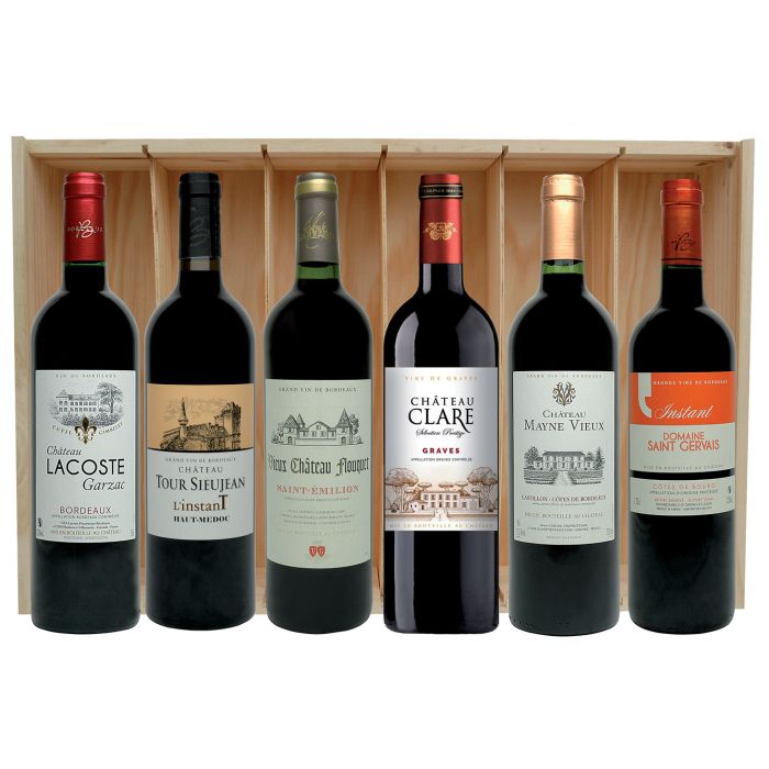 Coffret découverte "Grands Vins de Bordeaux"
