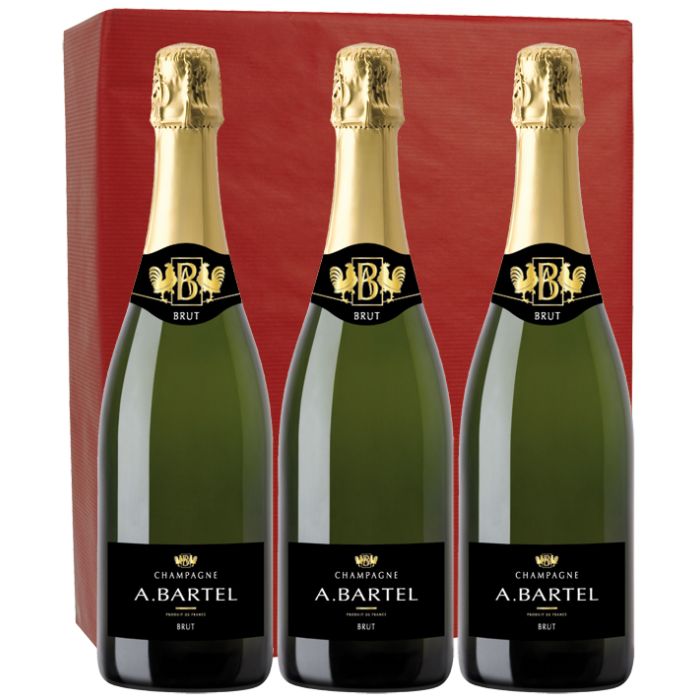Champagne A.Bartel - Coffret de 3