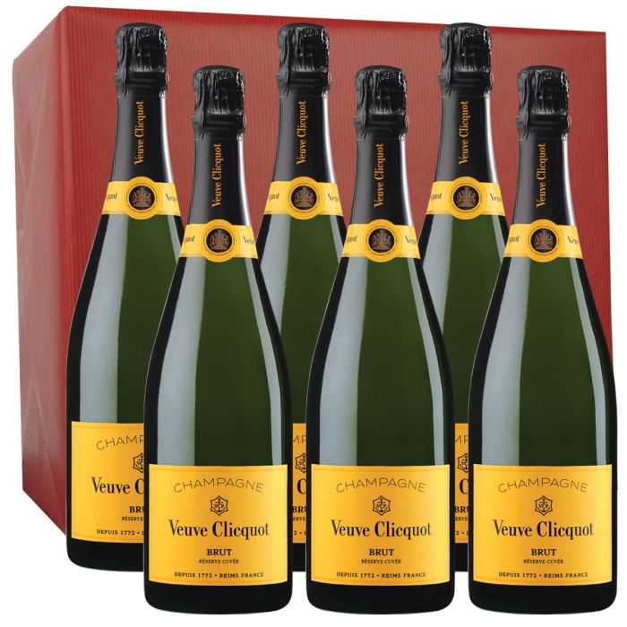 Champagne Veuve Clicquot Réserve Cuvée - Carton de 6