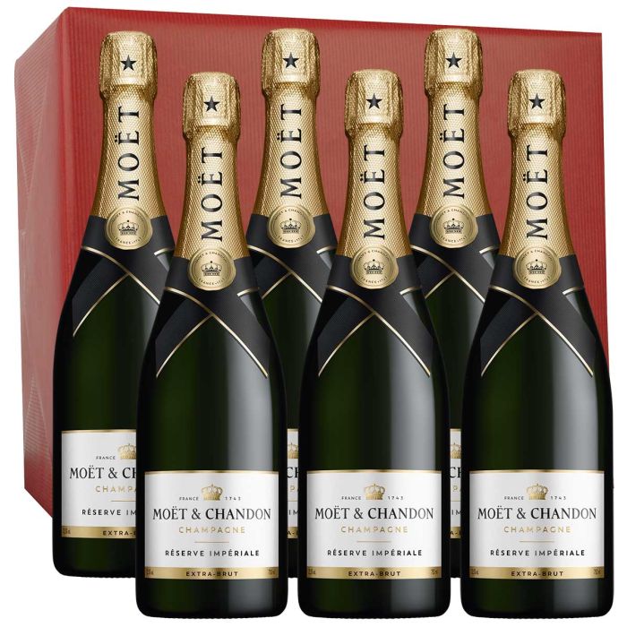 Champagne Moët & Chandon - Réserve Impériale - Carton de 6