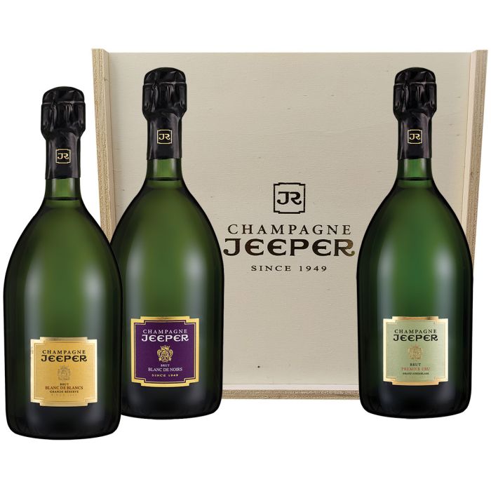 Champagne Jeeper - Collection Prestige - Coffret de 3